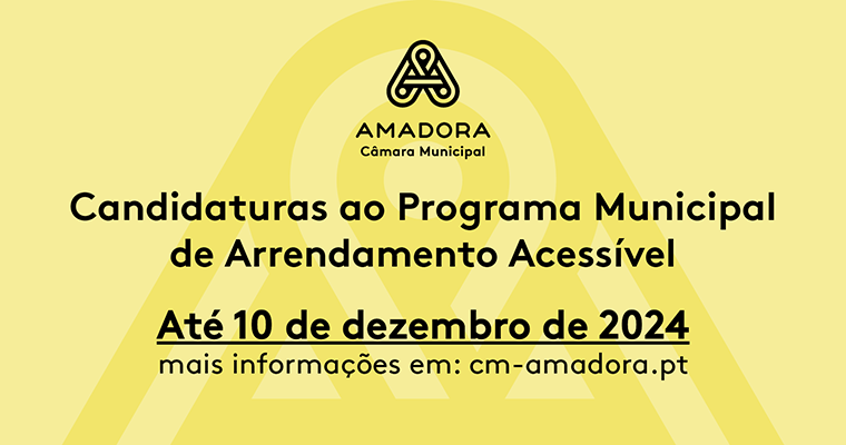Até 10 dezembro | Candidaturas ao Programa Municipal de Arrendamento Acessível