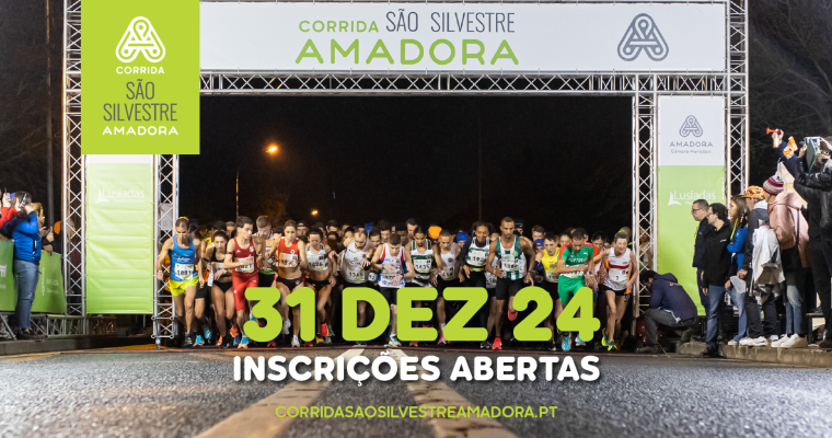 A despedida do ano é feita a correr na 49ª Corrida São Silvestre Amadora!